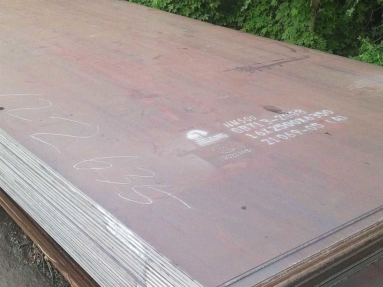 NM 500 Aşınmaya Dayanıklı Çelik 12 x 90 x 6000