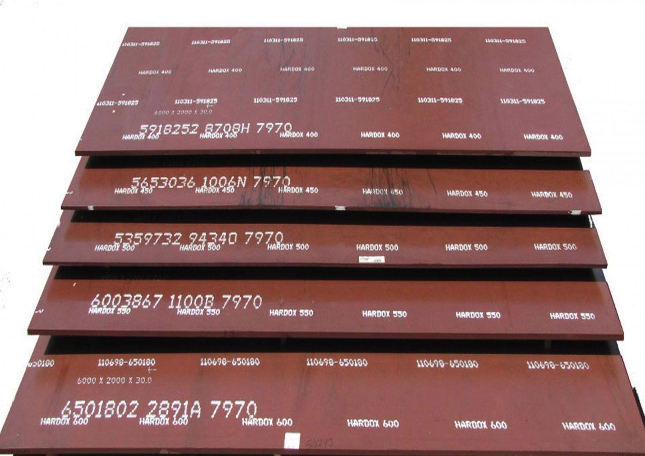 HARDOX 450 Aşınmaya Dayanıklı Çelik 8 x 1500 x 2925